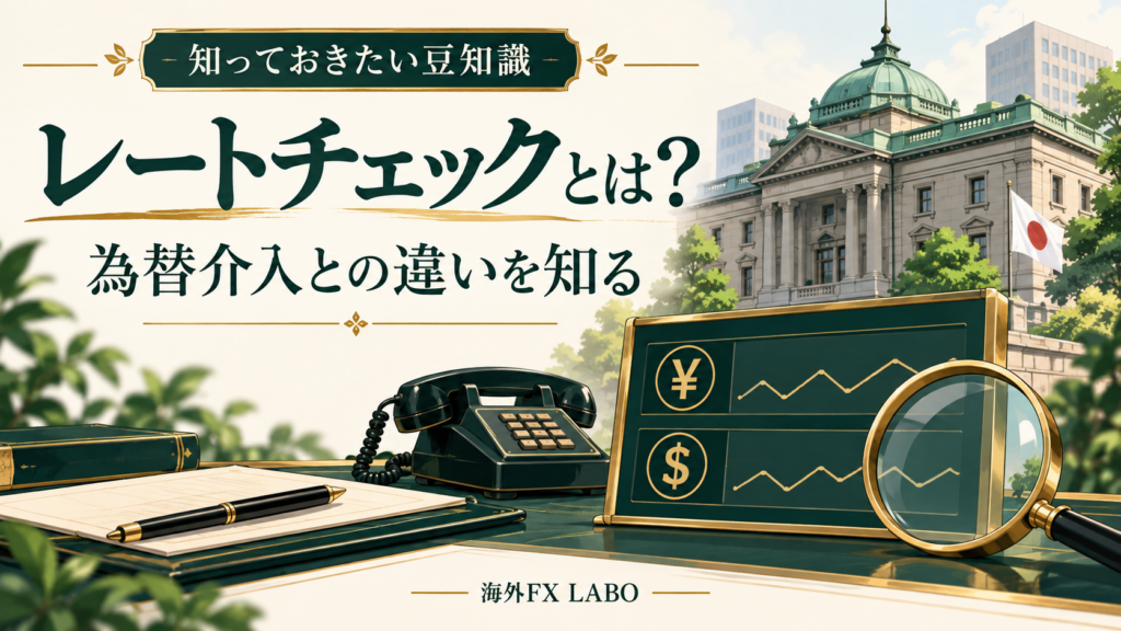 レートチェックとは？為替相場の照会を電話と通貨表示で表したイラスト